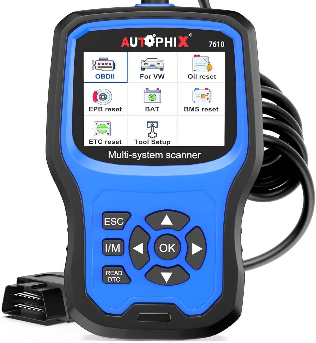 AUTOPHIX 7610 Full System OBD2 Scanner for VW & VAG Vehicles
