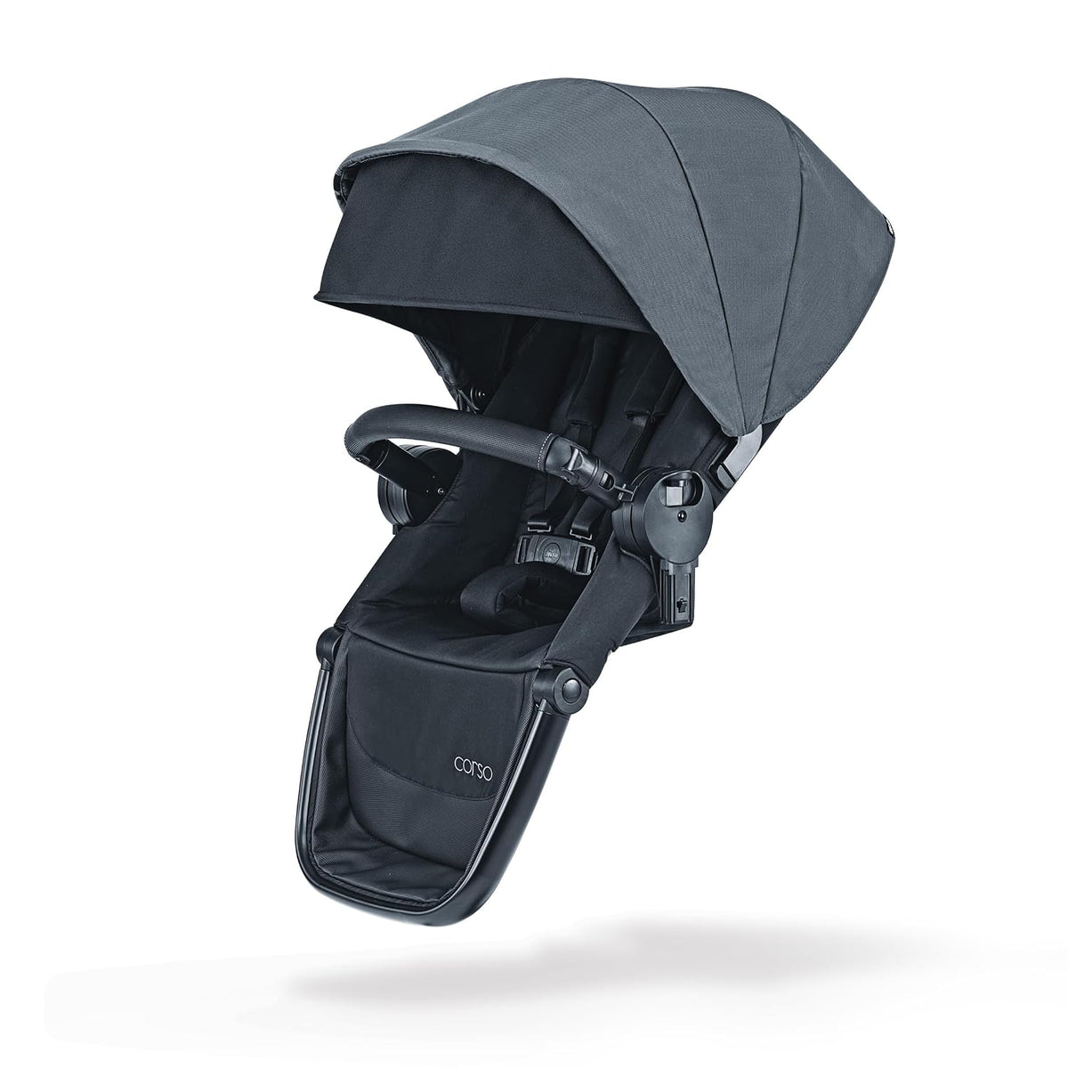 Chicco Corso Flex Infant Car Seat Adapter/Basket for Corso Flex Convertible Stroller, Compatible with Any Chicco Infant Car Seat, Black/Black