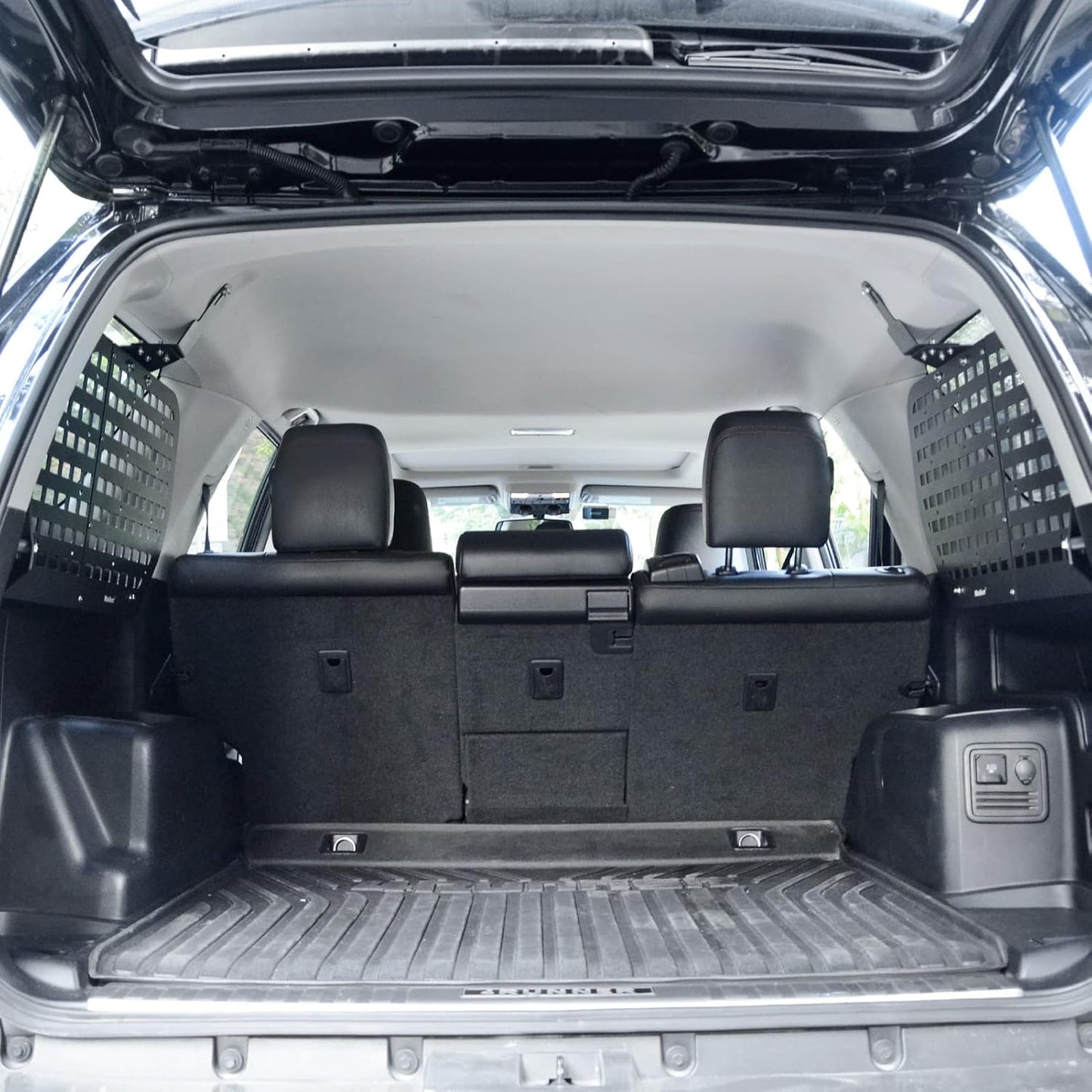 Modular Storage Panel System Rear Window Molle Panel with 10 Fastening Tape for Toyota 4Runner 2010-2023