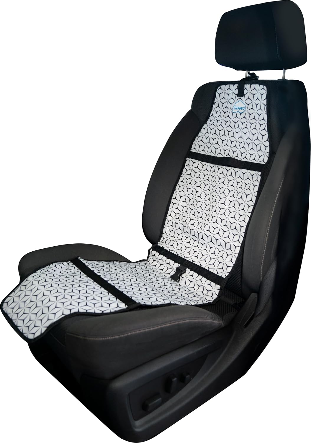 Cool Carats Car Seat Cooling Pad for Adult – COOLTECH Car Seat Cooler for Hot Weather – Innovative Cooling Pad Offers Quick Relief and Comfort, Your Summer Essential for Travel (Tuxedo)