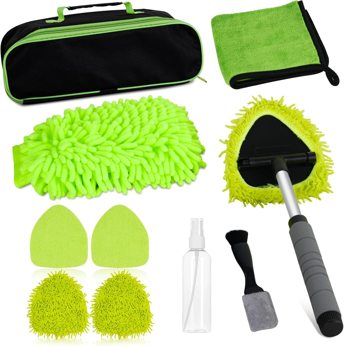 8PCS Windshield Cleaning Tool,19 Inch Car Windshield Cleaner Tool
