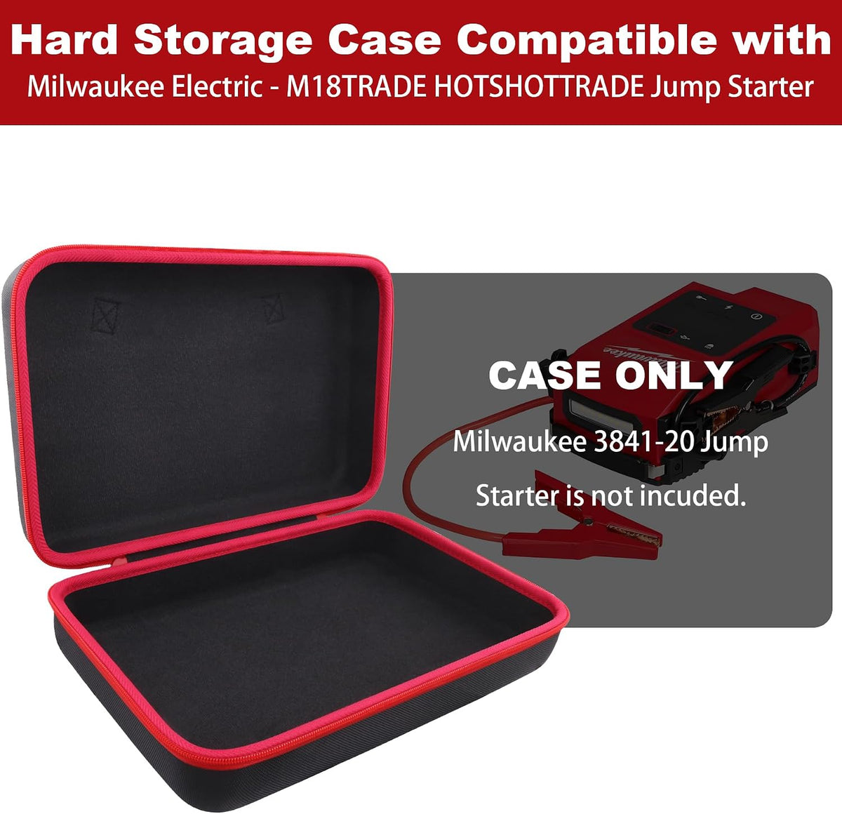khanka Hard Case for Milwaukee M18 HOTSHOTTRADE 3841-20 Jump Starter