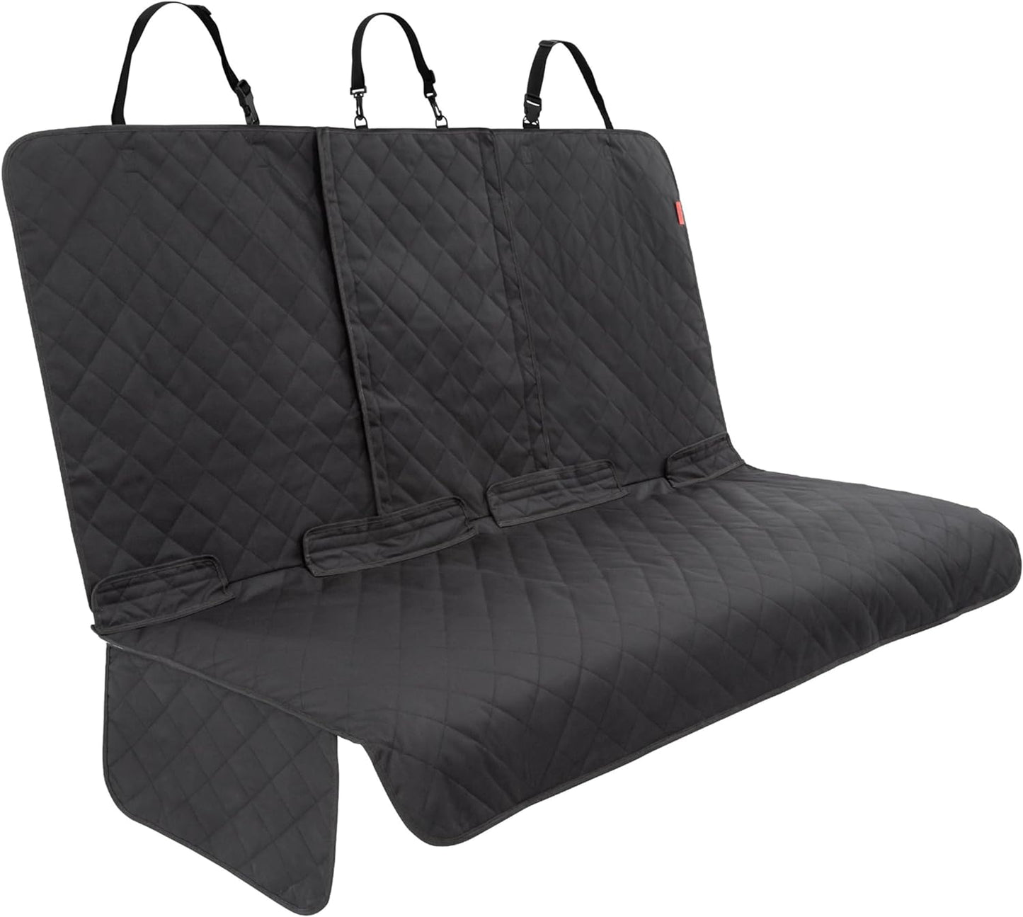 Lusso Gear Dog Car Seat Cover - Waterproof Non-Slip Car Back Seat Protector - Rear Car Seat Cover for Dogs - Universal Fit for Sedans Trucks SUVs - Scratchproof Backseat Car Cover - Machine Washable