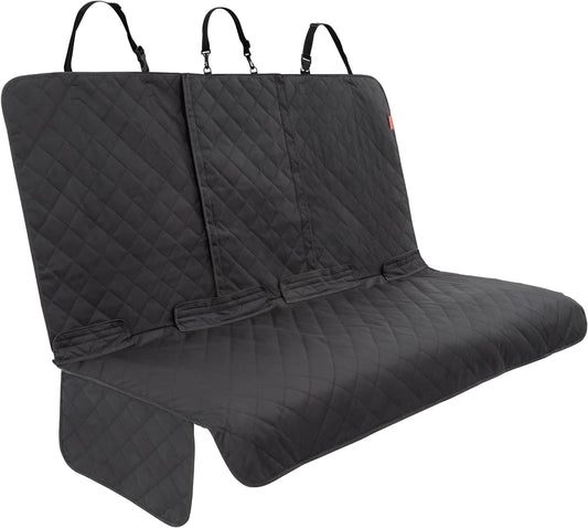 Lusso Gear Dog Car Seat Cover - Waterproof Non-Slip Car Back Seat Protector - Rear Car Seat Cover for Dogs - Universal Fit for Sedans Trucks SUVs - Scratchproof Backseat Car Cover - Machine Washable