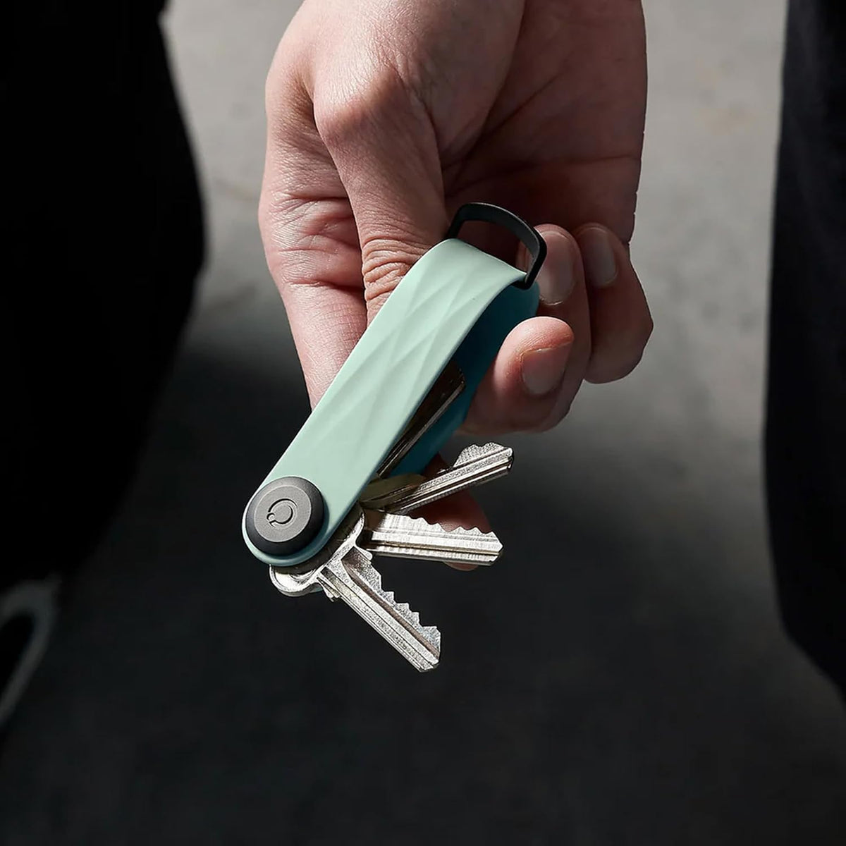 orbitkey New Active Key Organizer Lite w/updated D-Ring | Weather Resistant, Stainless Steel Locking Mechanism
