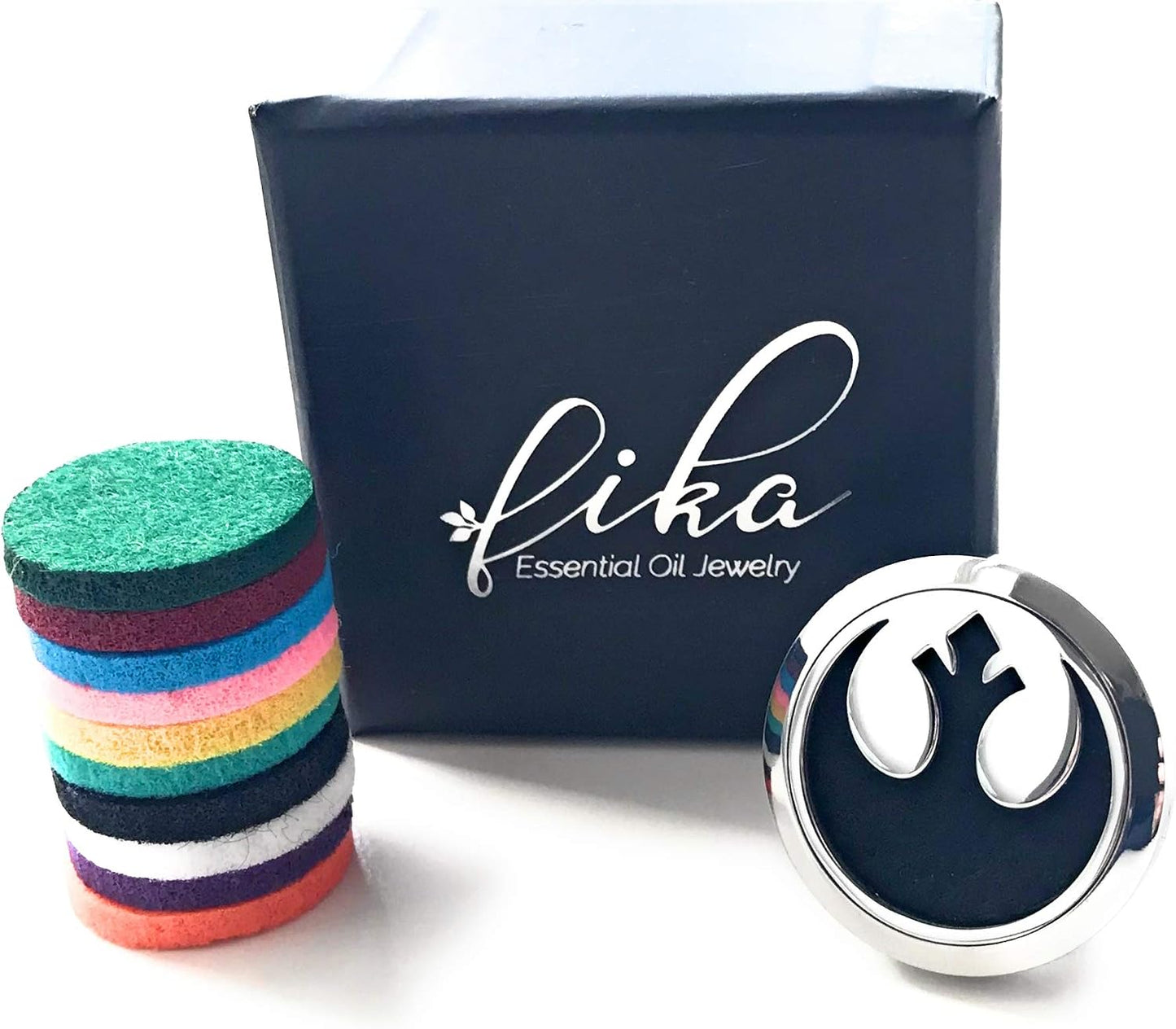 FIKA Star Wars Rebellion Car Vent Clip Air Freshener Diffusers Locket Aromatherapy Essential Oils (Car Diffuser)