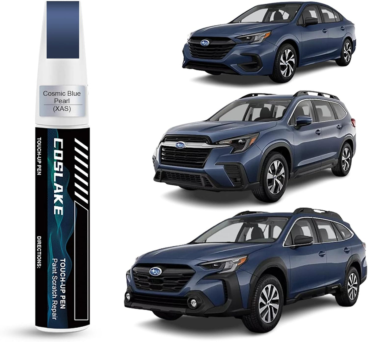 Car Touch Up Paint(Crystal Black Silica(D4S)) for SUBARU
