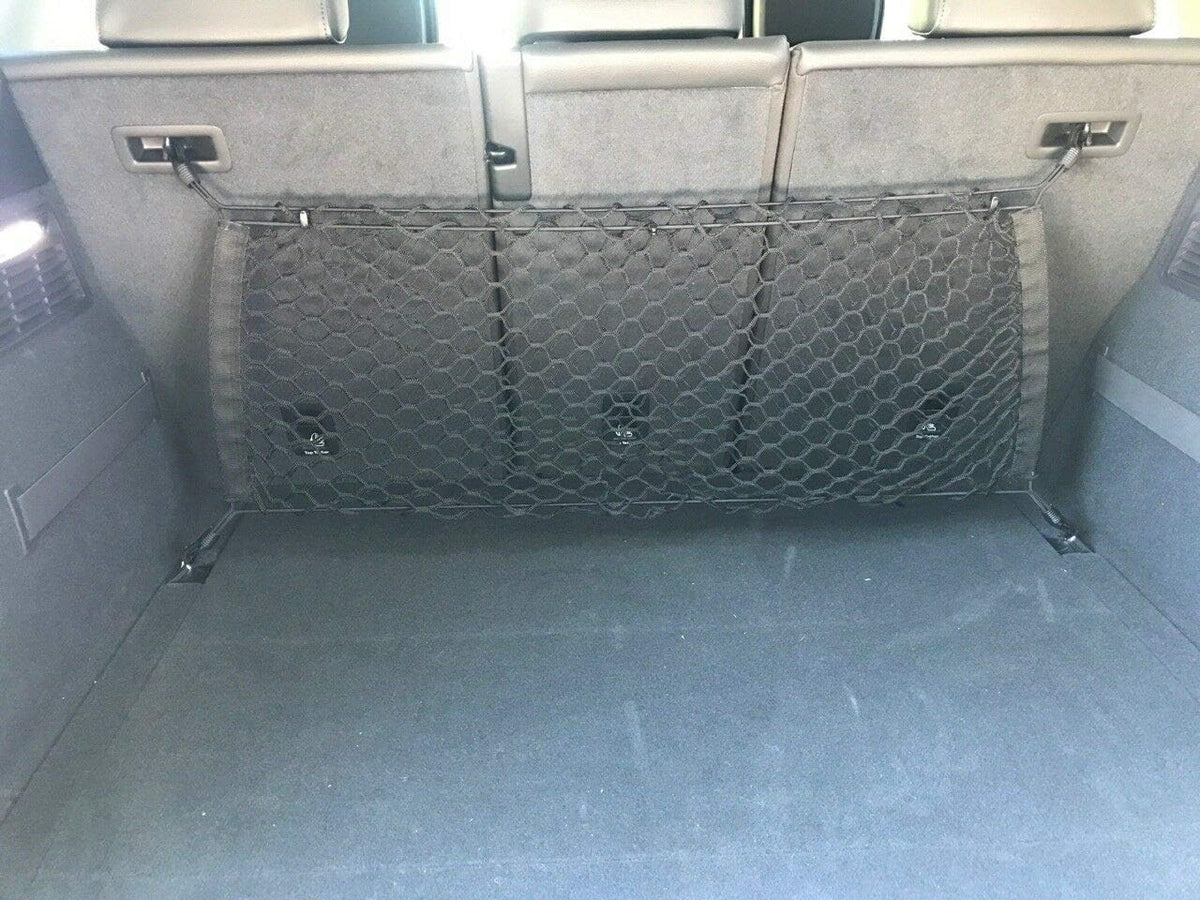 Envelope Style Automotive Elastic Trunk Cargo Net for Audi Q5 SQ5 Q5 Hybrid 2009-2024 - Premium Trunk Organizer and Storage - Luggage Net for Crossover - Car Organizer for Audi Q 5 SQ 5 Q 5