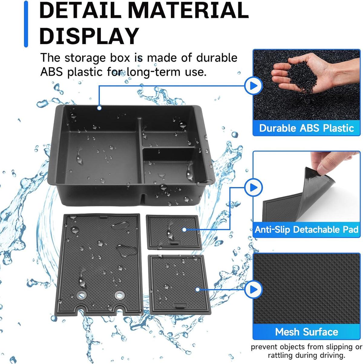 SXCY for 2025 2026 Armada Center Console Organizer