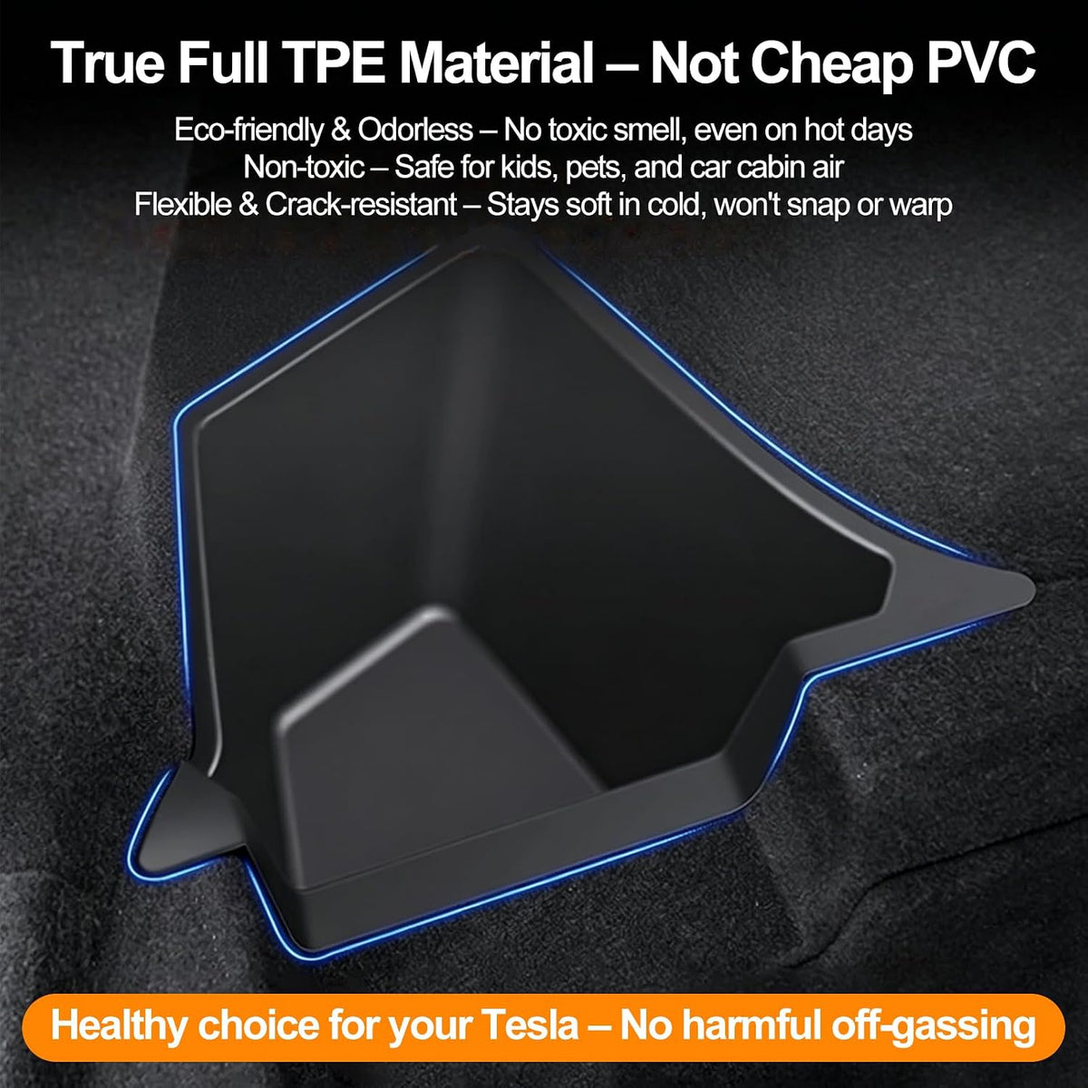Trunk Storage Bins for 2025 2026 Tesla Model Y Juniper