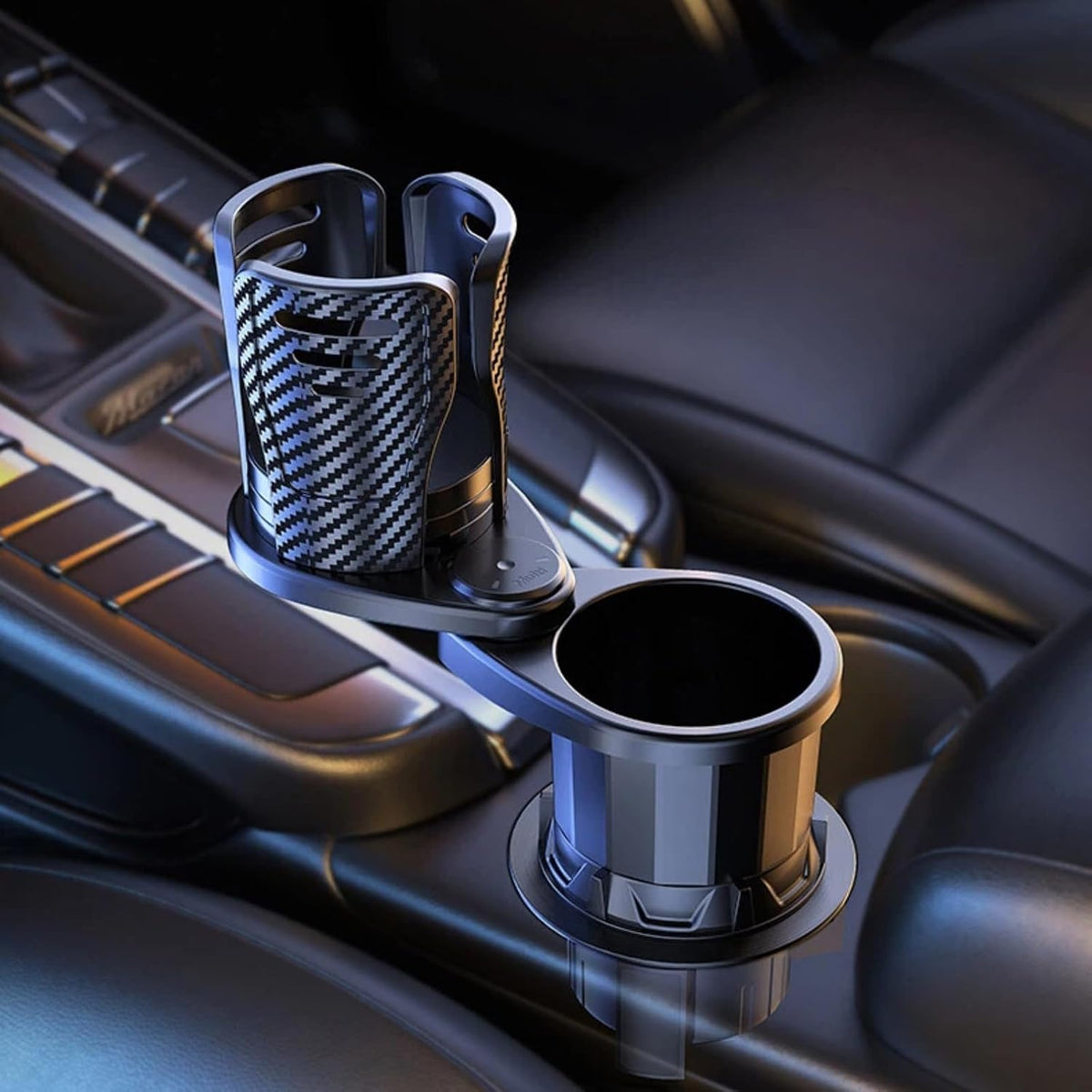 Car Cup Holder Expander Adjustable Base for Mazda CX-50 1 (I) VA 2023-2026, 2 in 1 Dual Layer Cup,Holder Large Capacity Storage 360 Degree,Space-Saving