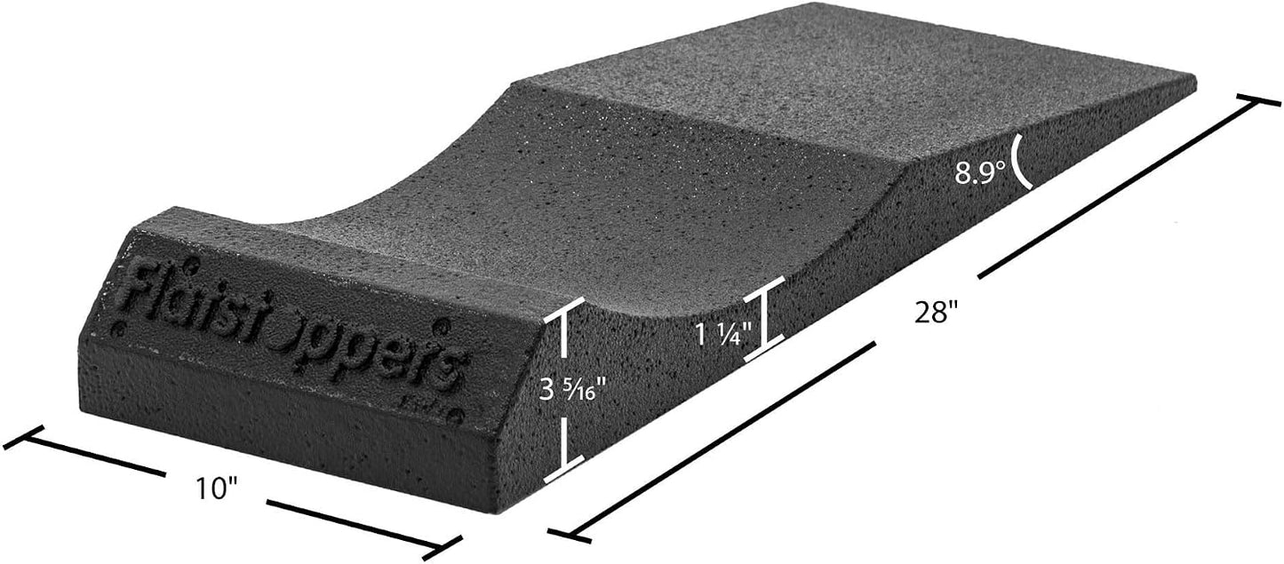Race Ramps FlatStoppers Tire Saver Ramps, Non-Skid Car Wheel Storage Pads, High-Density Foam to Prevent Flat Spots, 10 Inch Wide, Set of 4
