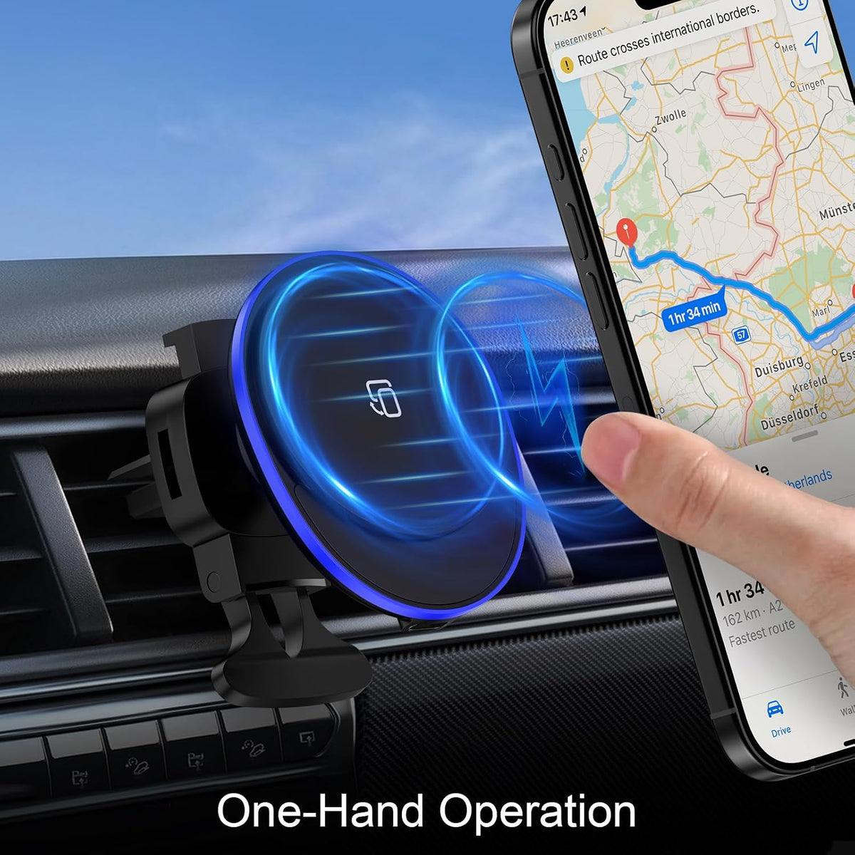 for Samsung Car Charger Wireless Car Mount Charger for Galaxy S26 Ultra S25