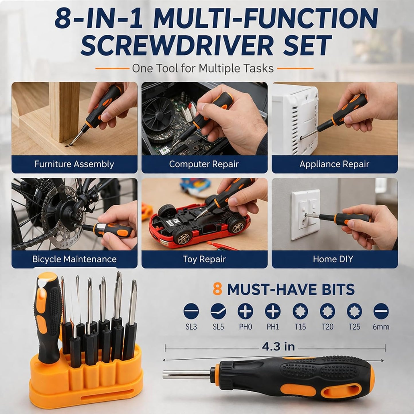Car Roadside Emergency Kit, with Jumper Cables Automotive Kit,Car Safety Roadside Assistance Kit Headlamp,Tow Straps, Safety Hammers, Rainwear, Gloves.Black