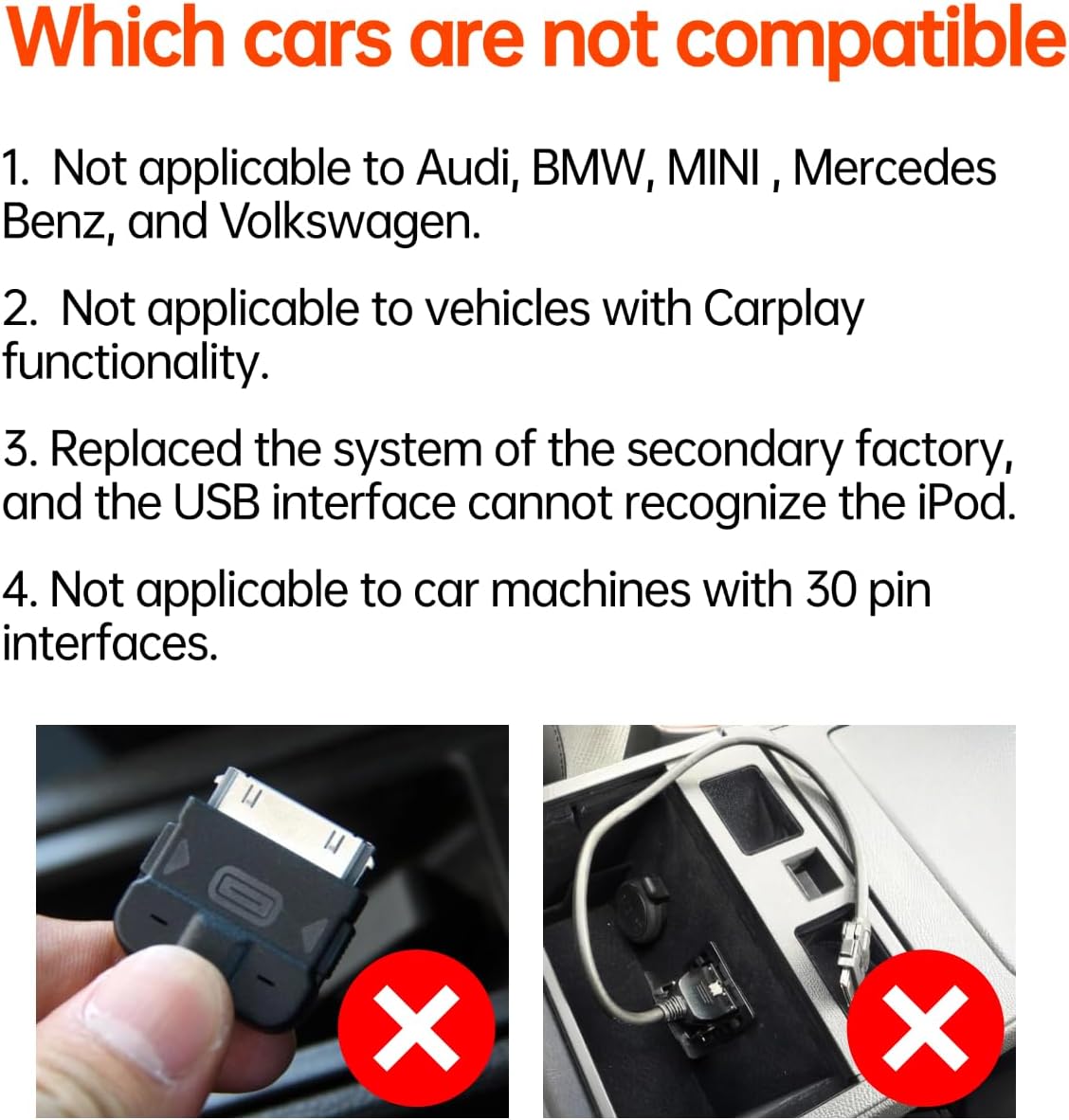 USB Bluetooth Car Adapter for Infiniti Nissan Honda Chevy Honda Ford Mazda