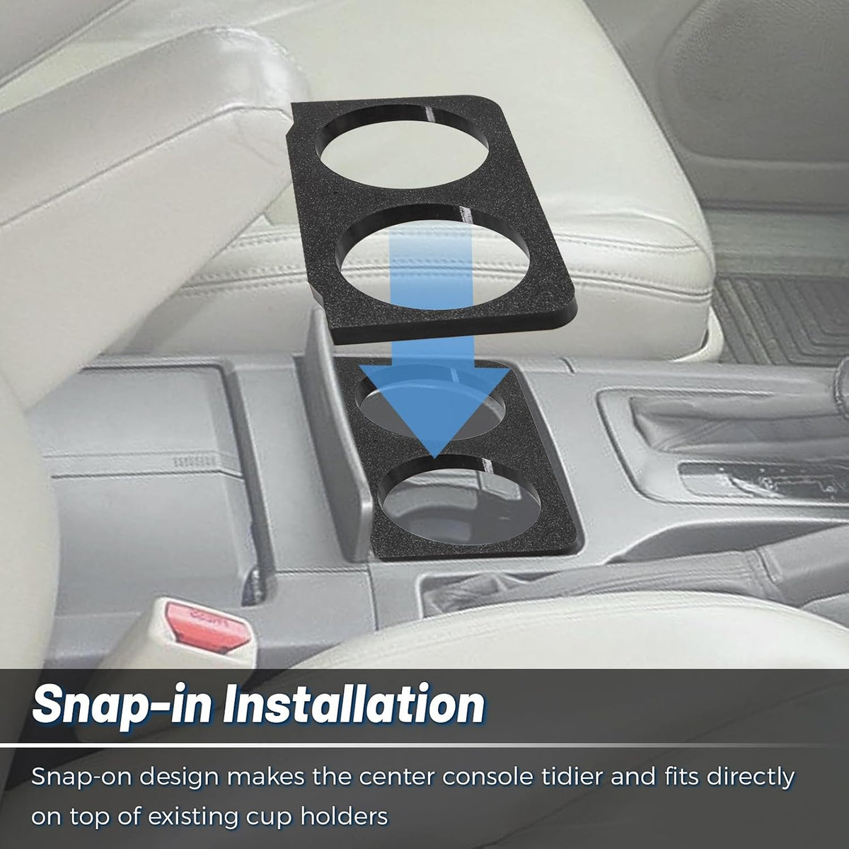 Cup Holder Insert for Lexus GX470 (2003-2009) Upgrade Center Console