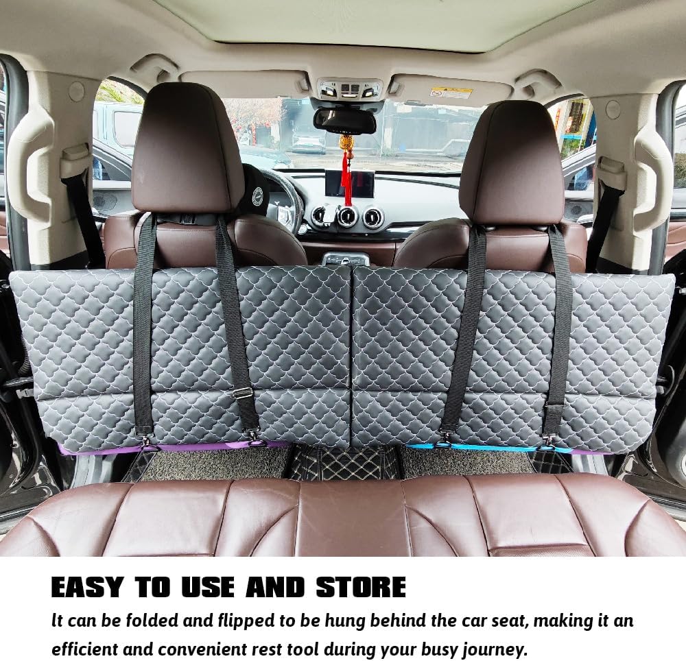 YASHINE Non Inflatable Truck Bed Air Mattress for Large Truck, Car Travel Camping Back Seat Extender for F150/RAM 1500/Silverado/Ranger/GMC/Tundra/Tacoma