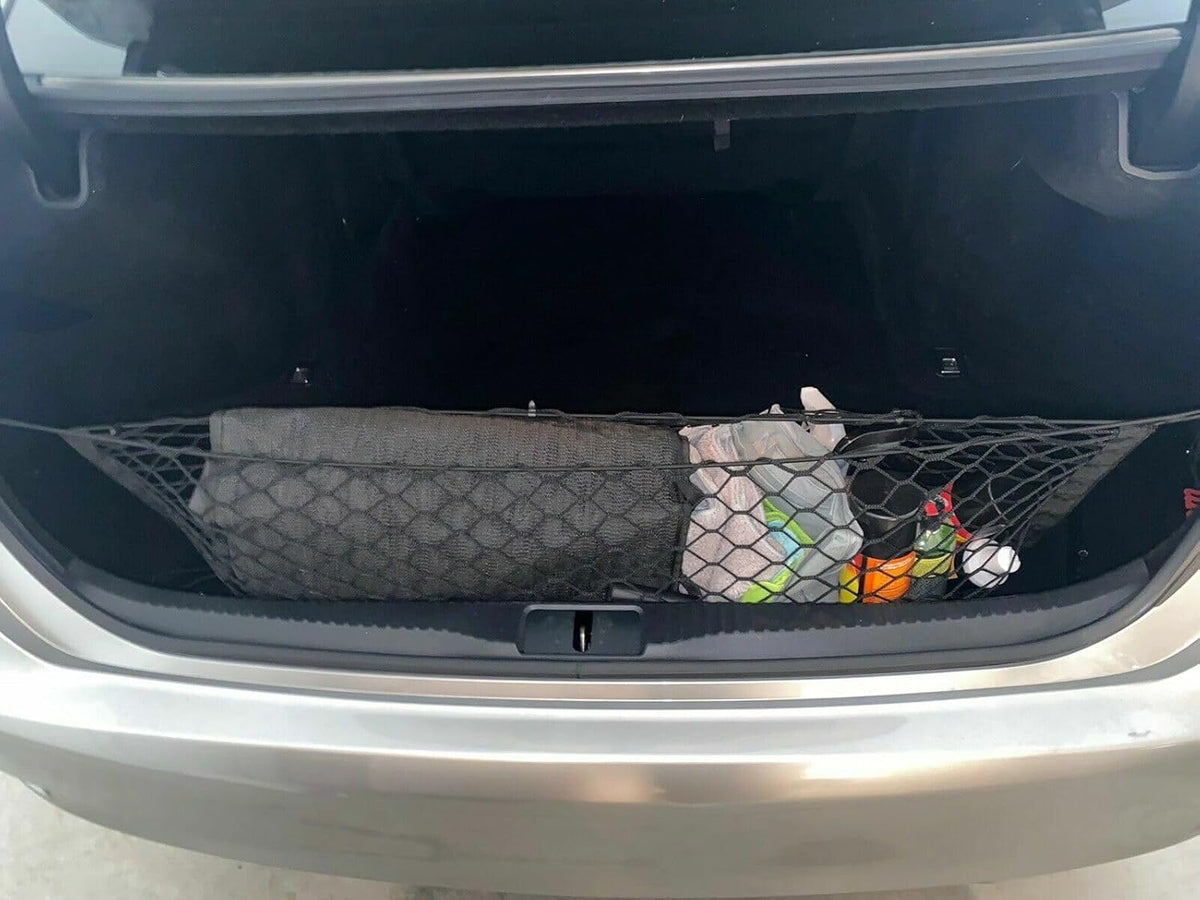 Trunk Organizer Cargo Net for Lexus GS350 GS400 GS430 GS450h GS460 1998-2020 – Envelope Style Cargo Net for Sedan - Premium Mesh Car Trunk Organizer–Compatible with GS350 GS400 GS430