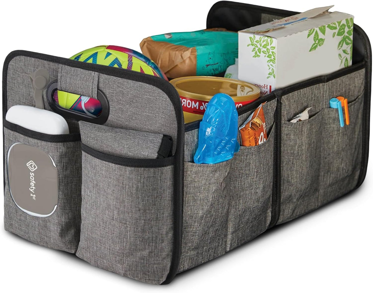 Safety 1st Baby Trunk Organizer & Diaper Changing Station, Gray