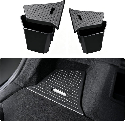 Trunk Storage Bins for 2025 2026 Tesla Model Y Juniper