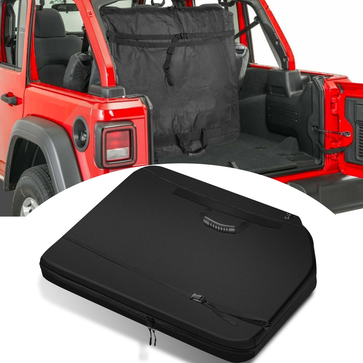 For Jeep Freedom Panel Storage Bag Top Storage For 2007-2027 Jeep Wrangler