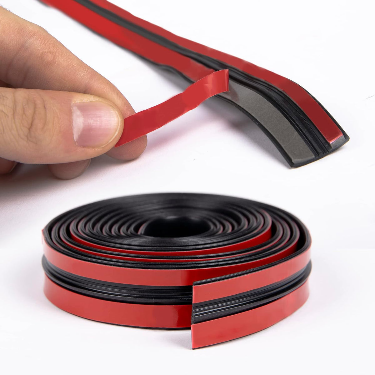 True LINE Automotive 6 Feet Car Windshield Weather Seal Rubber Stripping Trim Cover Leak Sound Proofing Kit