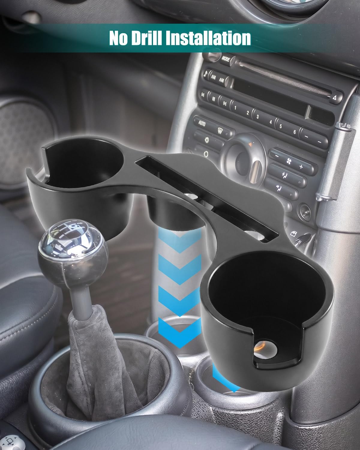 Upgrade Cup Holder Expander Fits for Mini Cooper R50 R52 R53 2001-2006