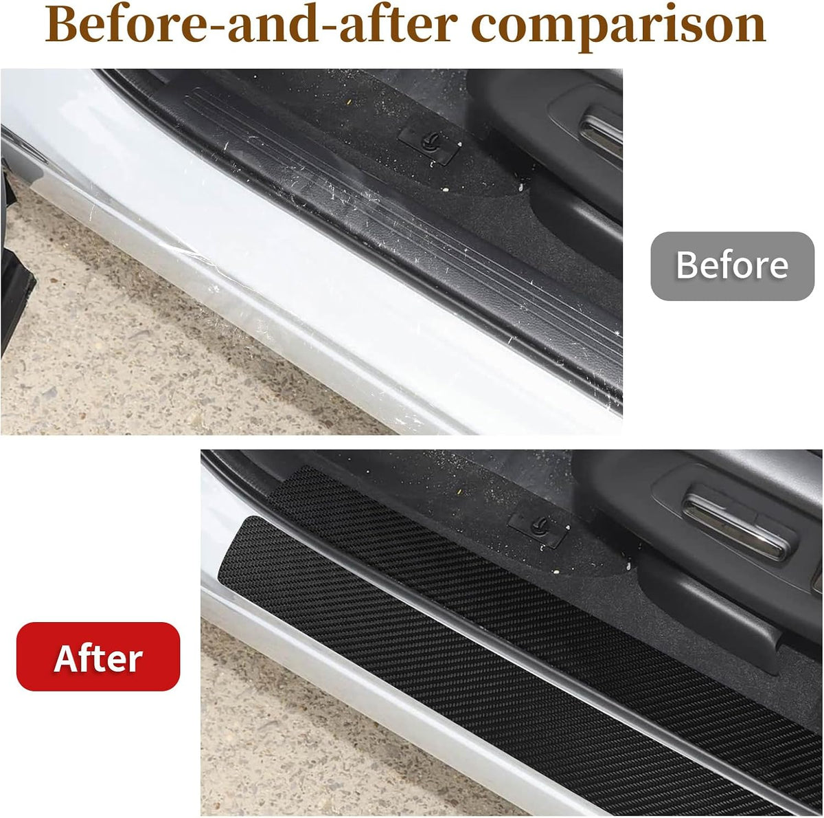 9 PCS Car Door Sill Protector for Honda CRV 6th Gen 2023 2024 2025