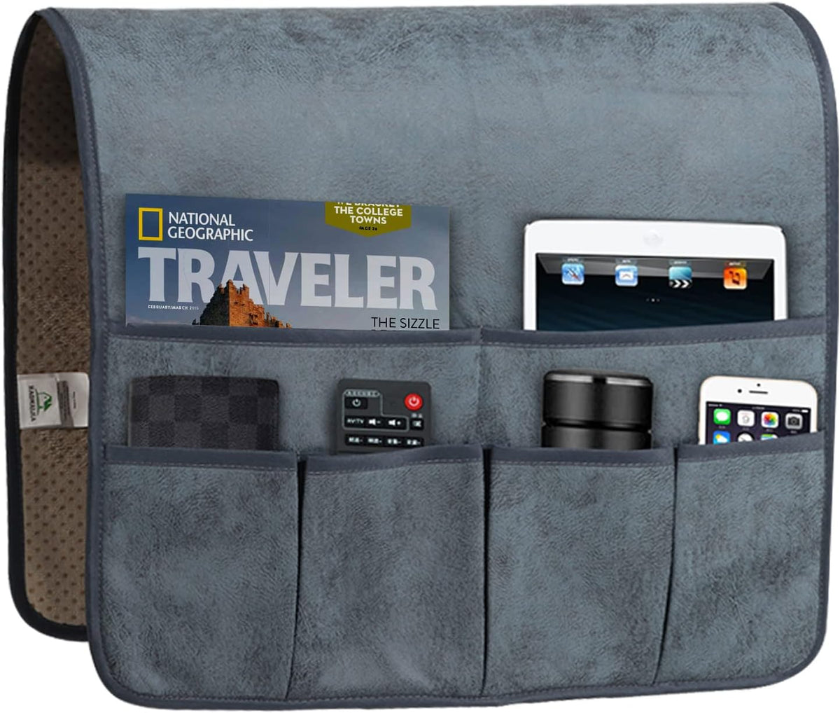 HAOMAIJIA Sofa Armrest Organizer, Remote Control Holder for Recliner Couch