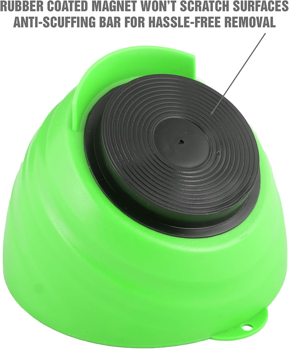 OEMTOOLS 25114 Magnetic Nut Cup Holds Up to 5 lbs. of Nuts, Bolts, & Screws