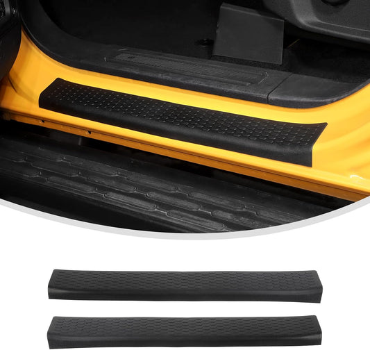 Linskip Door Sill Protector with Anti-Slip for 2 Door Ford Bronco 2021-2026