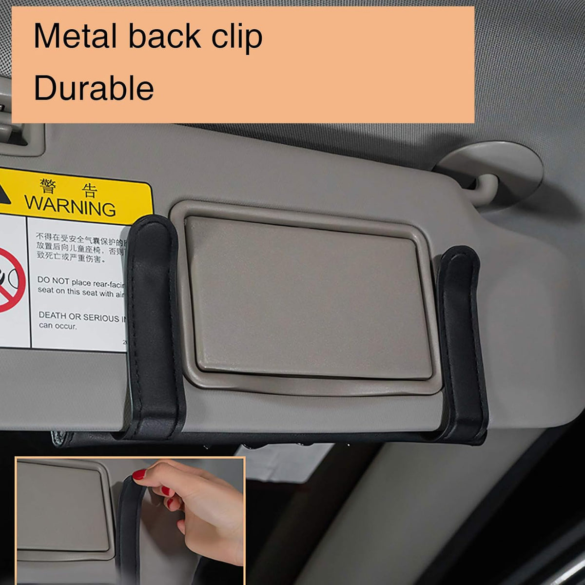ChuLian Bling Bling Car Visor Tissue Holder