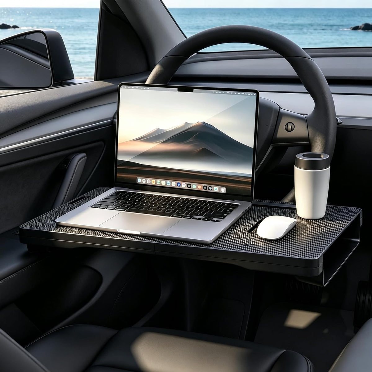 Steering Wheel Desk Tray for Laptop Car Table