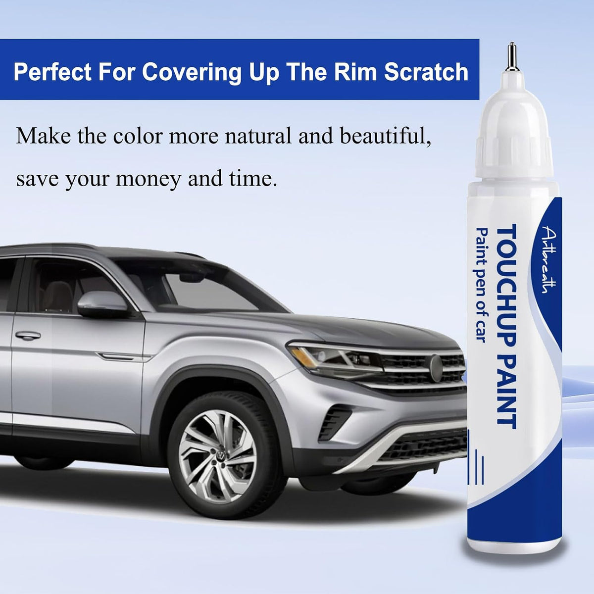 Pyrite Silver LB7S/D5/K2 Touch Up Paint for Volkswagen OEM Color Match