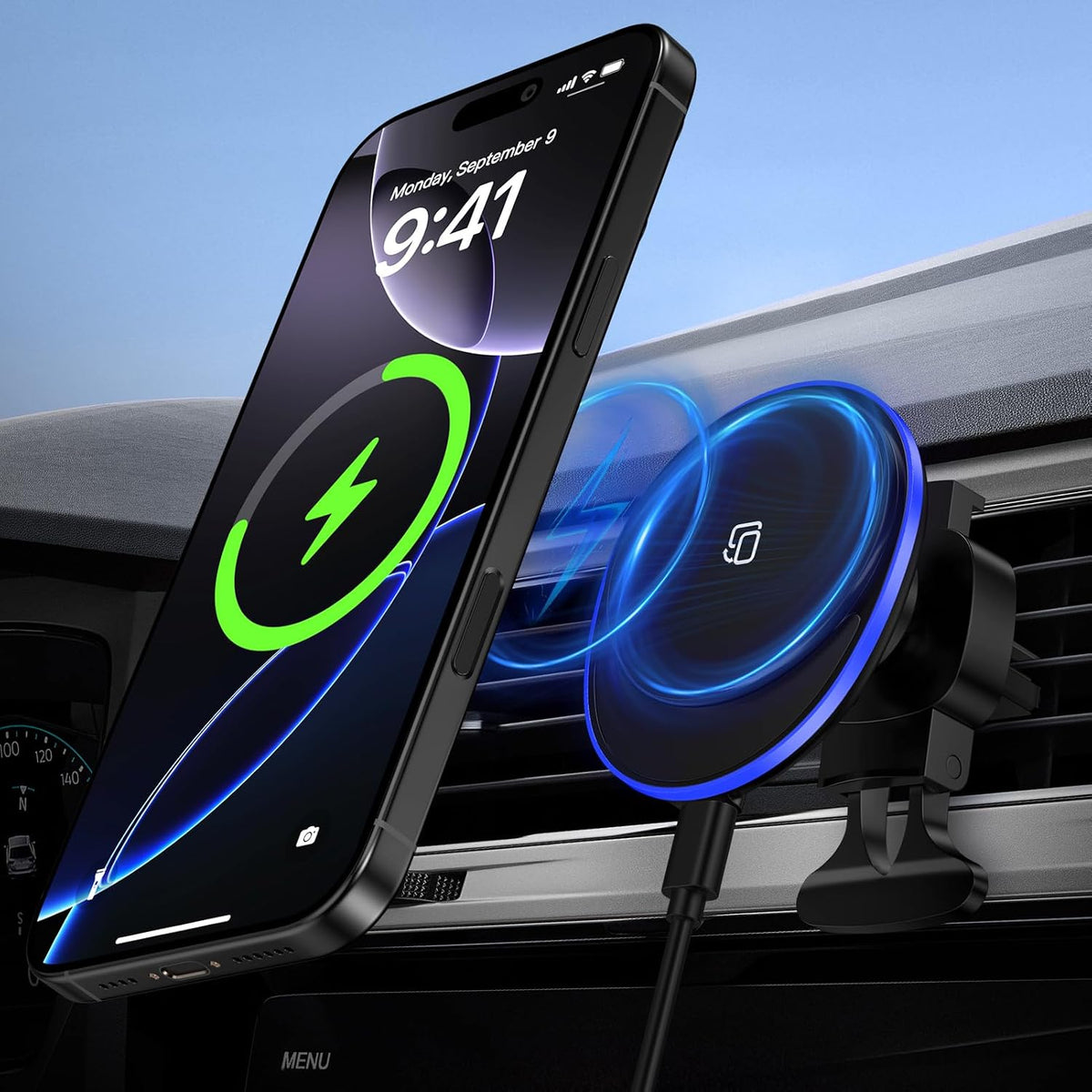 for Samsung Car Charger Wireless Car Mount Charger for Galaxy S26 Ultra S25
