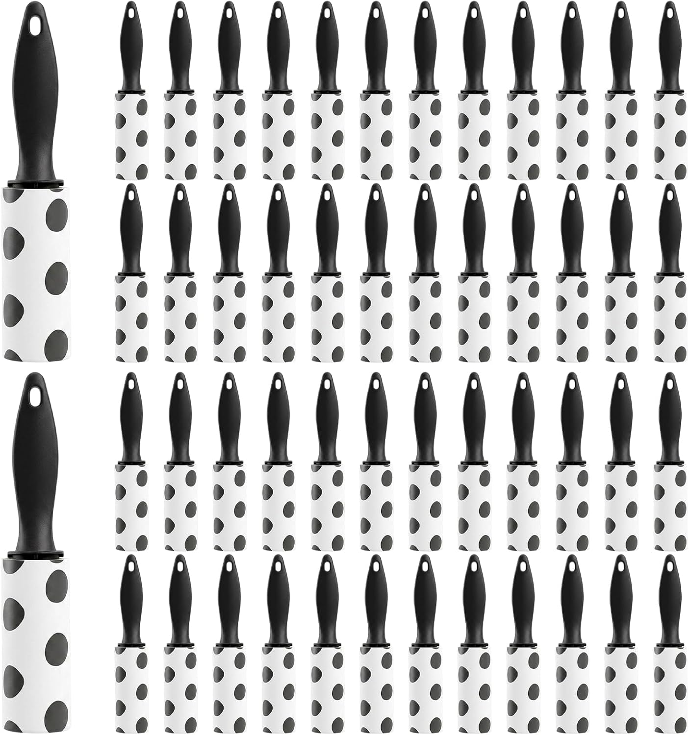 40 Pack Mini Lint Rollers, Travel Lint Roller with 1200 Sheets, Sticky Lints Remover for Clothes, Pet Hair, Furniture, Car Seats, Couch, Carpet (6.3 x 1.02 Inches)