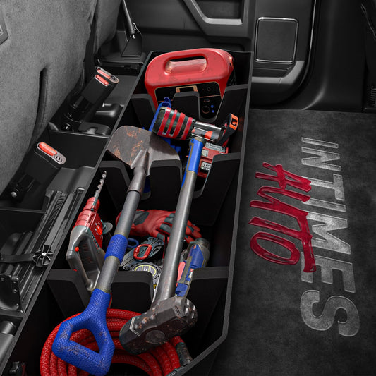 68-Liter Underseat Storage for 2015-2026 F-150 SuperCrew & 2017-2026 F-250/F-350 Super Duty – 3D Laser Scanned, Modular ABS Box
