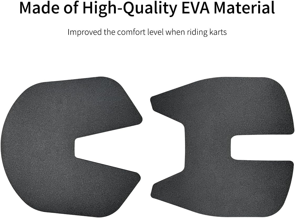 GoKart Seat FoamGoKart Seat Foam - High Elasticity EVA Material for Segway Ninebot Pro/Pro2, Comfort Replacement Pad for Racing Drift Cars