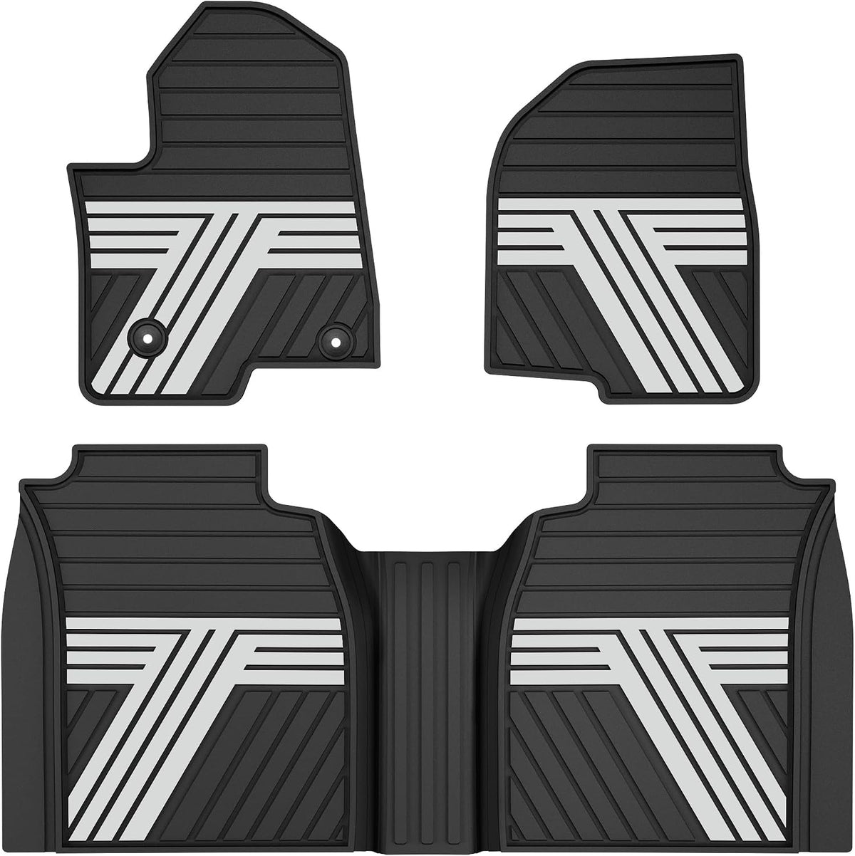 Multi-Color Floor Mats for Chevy Silverado GMC Sierra 2019-2026 Crew Cab