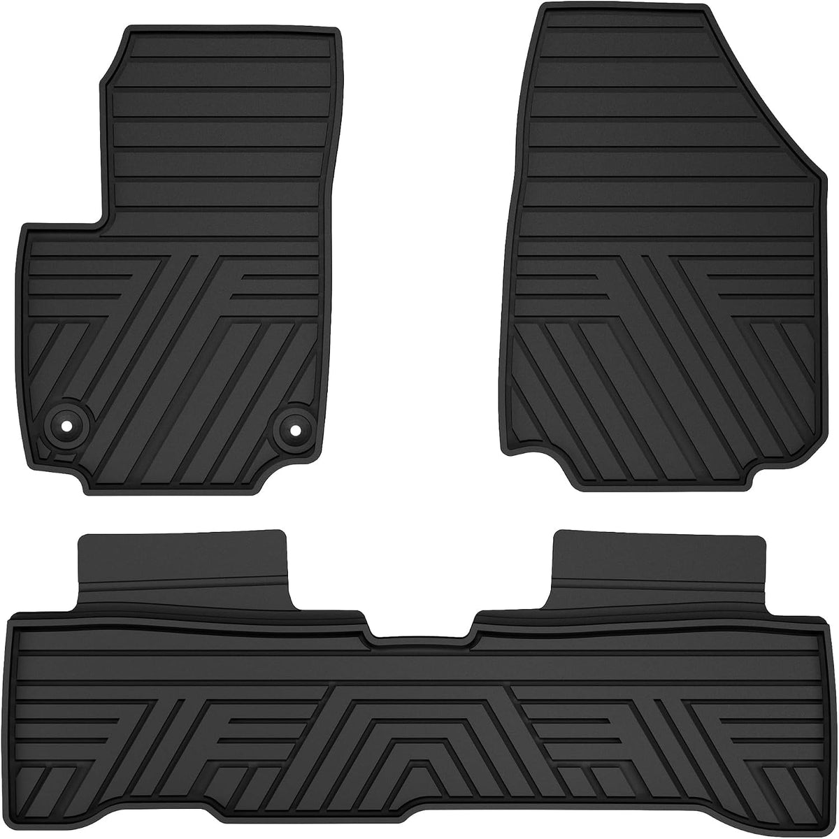 TTX LIGHTING Floor Mats for Chevy Equinox & GMC Terrain 2025-2026, Black