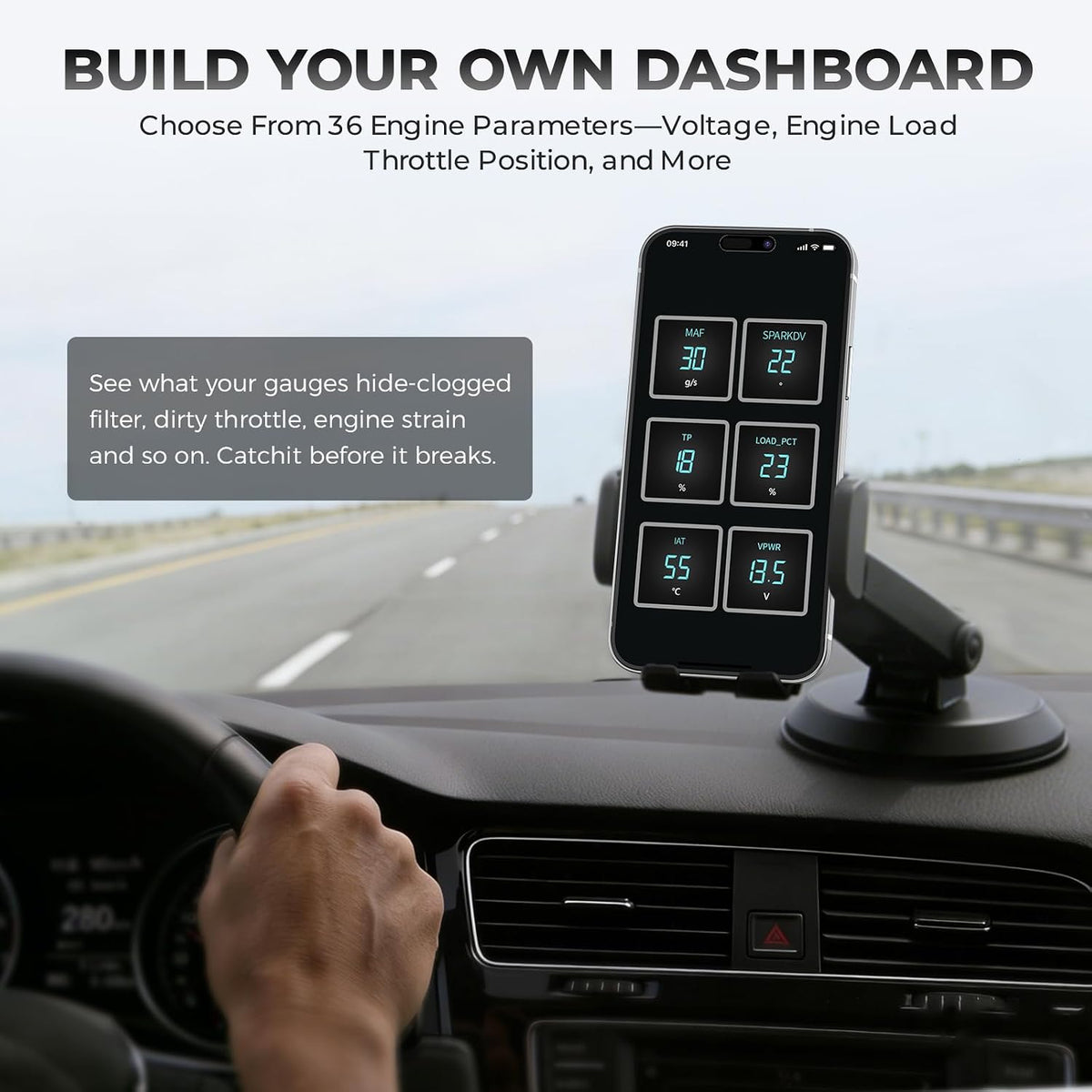 AUTOPHIX DM5900 OBD2 Scanner with 4-System Diagnostics & Battery Test