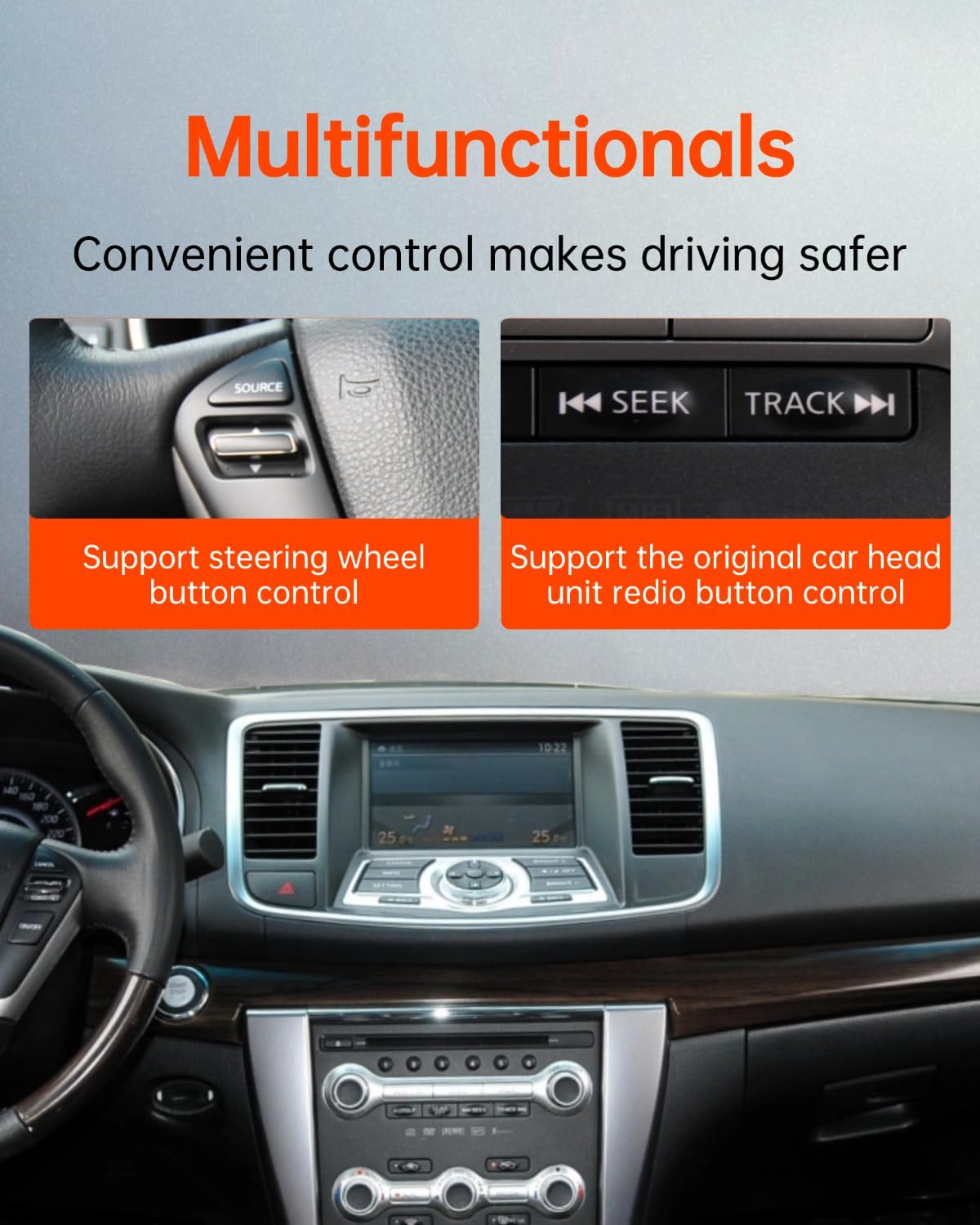 USB Bluetooth Car Adapter for Infiniti Nissan Honda Chevy Honda Ford Mazda