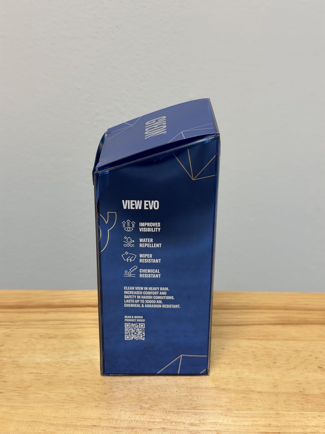 Gyeon View EVO Windshield Ceramic Glass Coating Hydrophobic Rain Repellent Auto Screen Sealant Improves Visibility Safety Self Cleaning Glass Protection with Long Lasting Durability
