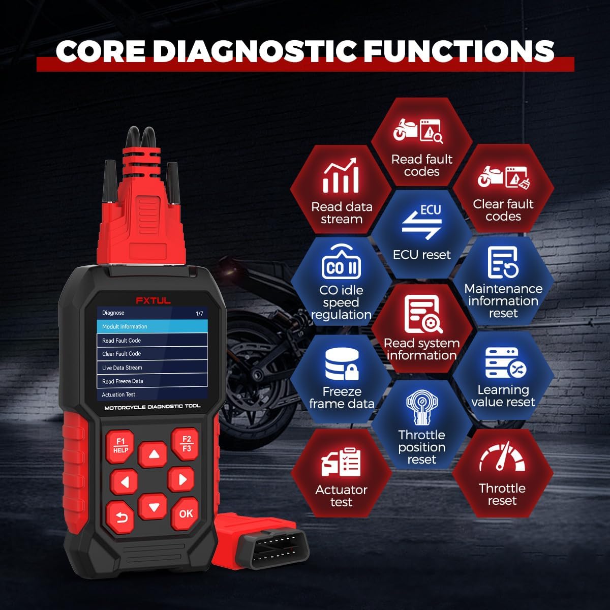 M4 for Ducati Motorcycle Diagnostic Tool for Ducati 3/4 Pin