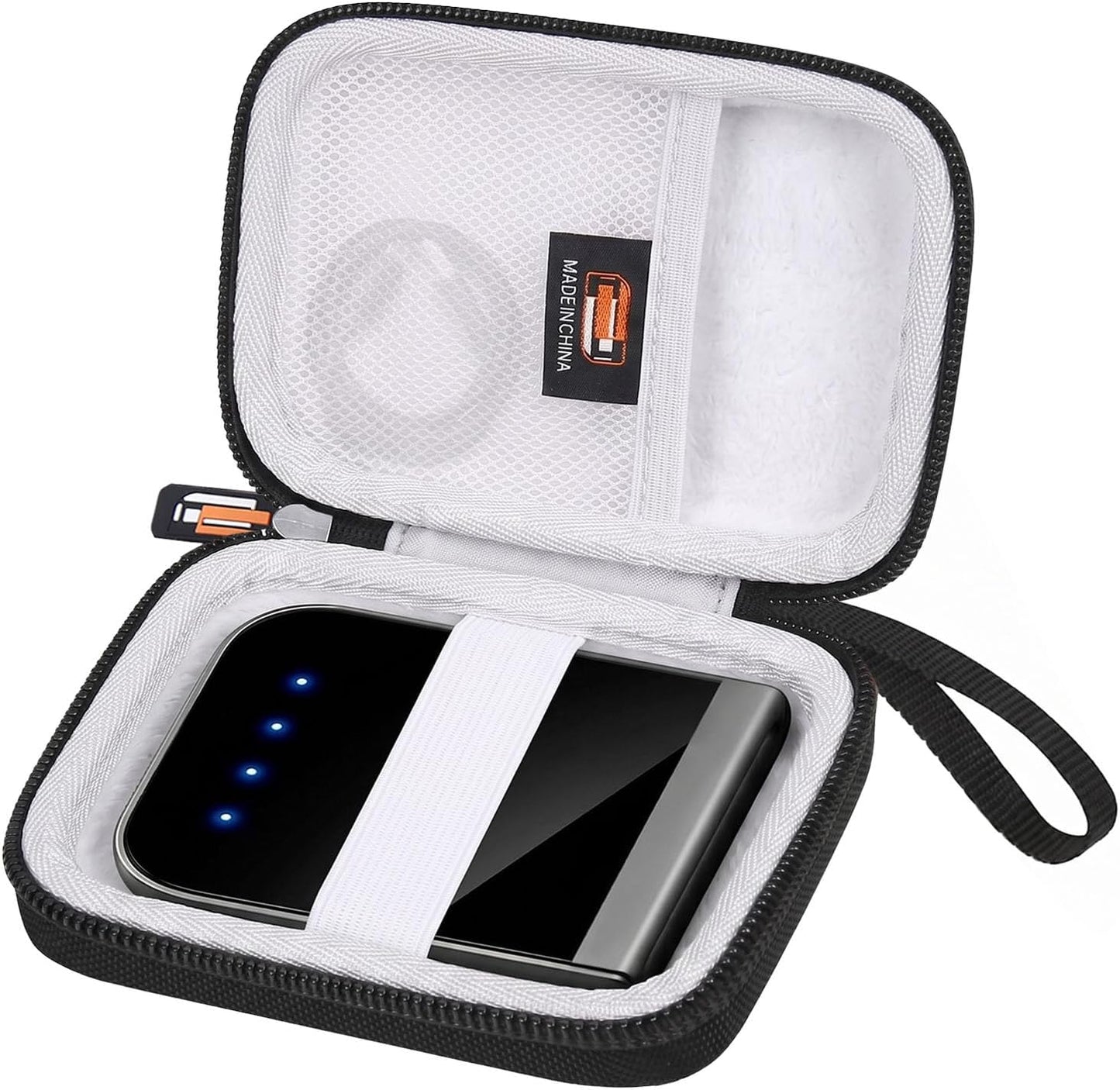 Carrying Case Compatible with Shopify Tap & Chip Card Reader 5299, POS Hardware Holder for Square Systems, Storage Box for Mobile Wireless Sale Credit Cards Swiper Device (Case Only)