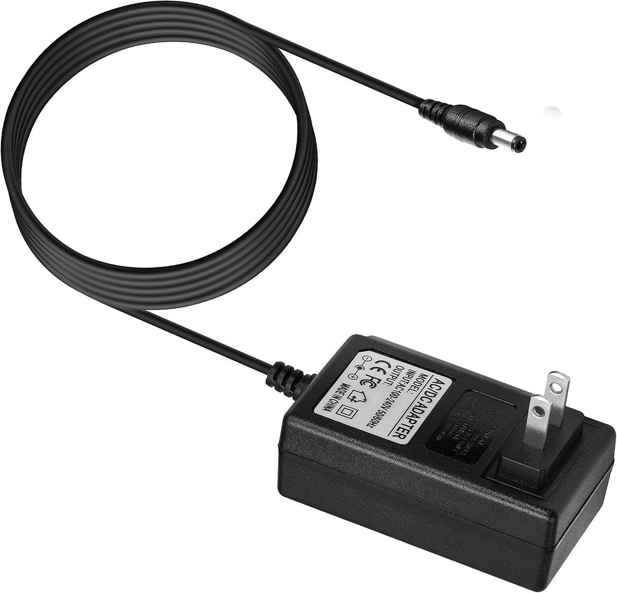 Replacement Tacklife Charger AC DC Power Adapter Compatible with Tacklife HA2 T6 T8 T8-Newer 800A Pro T8Pro 1200A Peak 18000mAh Lithium 12V Car Jump Starter Battery Power Cord