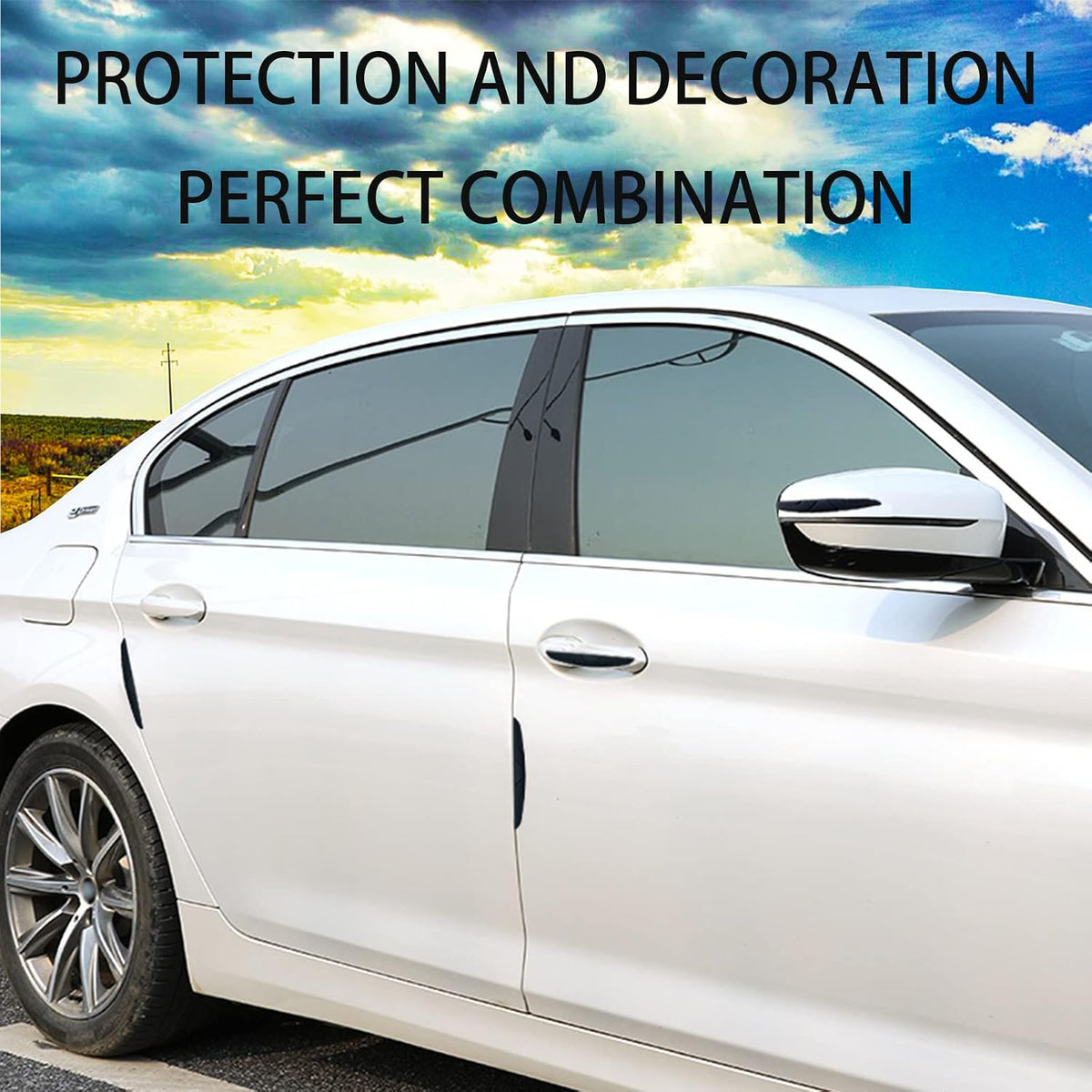 Car Door Edge Guards: Anti-Scratch Rubber Protectors