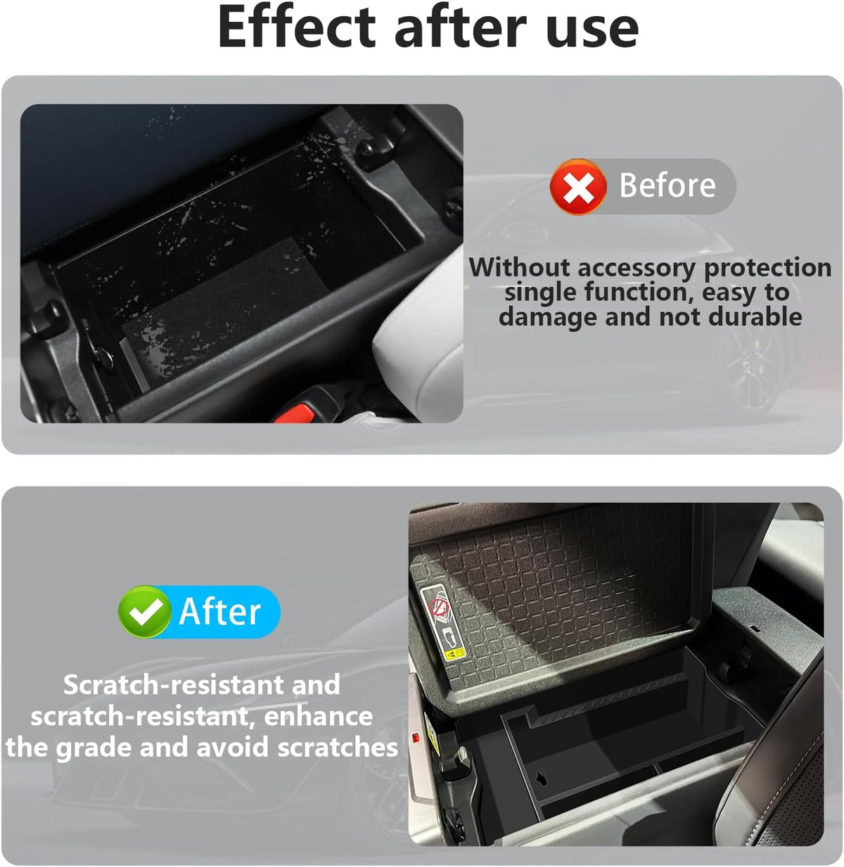 Center Consoles Organizer Tray for Toyota RAV4 2026 Accessories