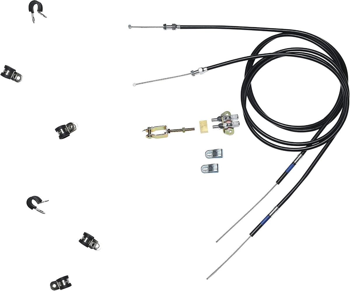 UnIversal Emergency Parking Brake Cable Complete Kit