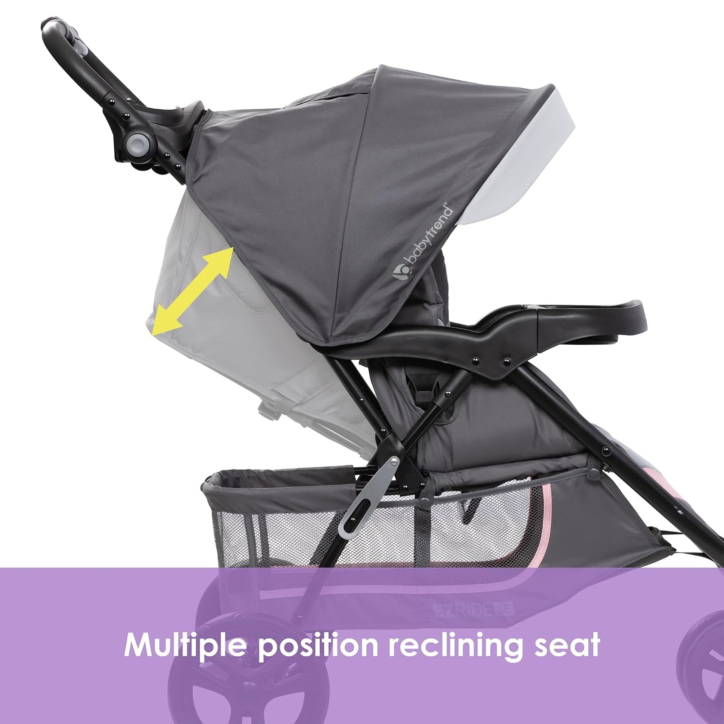Baby Trend EZ Ride SE Travel System with Secure-Lift Infant Car Seat, Bluebell
